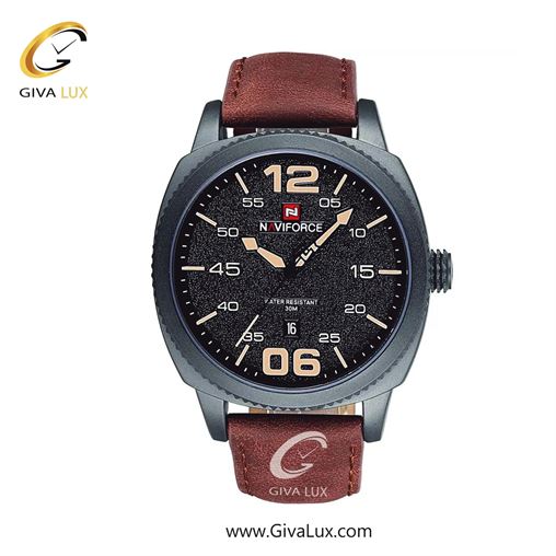 ساعت مچی مردانه بند چرمی ناوی فورس (نیوی فورس) NF9127 B/Y/B.BN 37_B Y B.BN.jpg